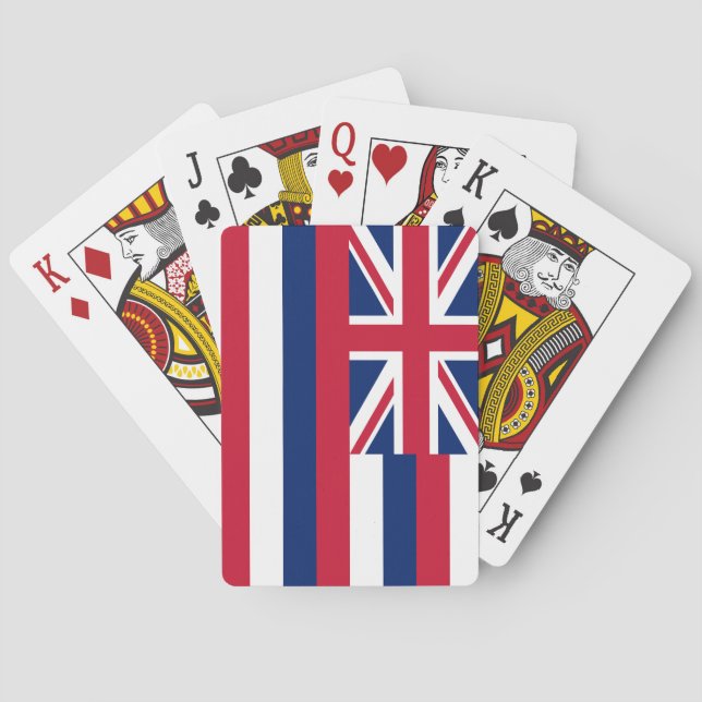 Hawaii State Flag Poker Cards (Back)