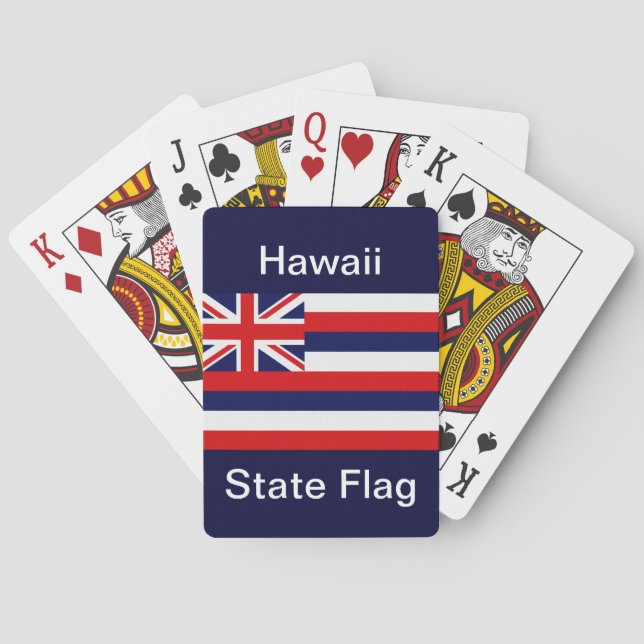 Hawaii State Flag Poker Cards (Back)