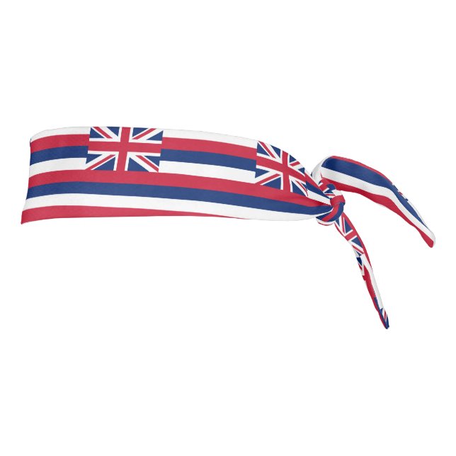 Hawaii State Flag Tie Headband (Rotate 90)