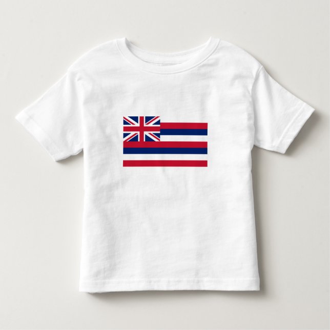 Hawaii State Flag Toddler T-shirt (Front)