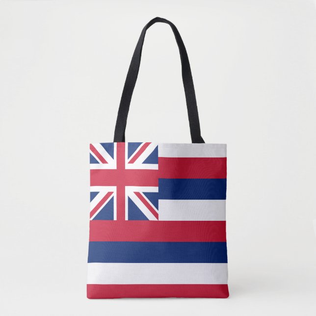 Hawaii State Flag Tote Bag (Front)