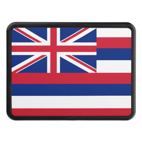 Hawaii State Flag Tow Hitch Cover