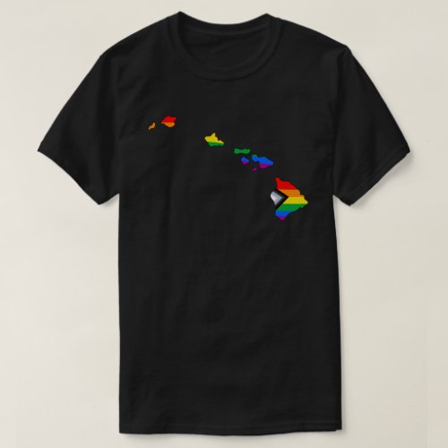 Hawaii State Pride LGBTQ Progress Pride T_Shirt