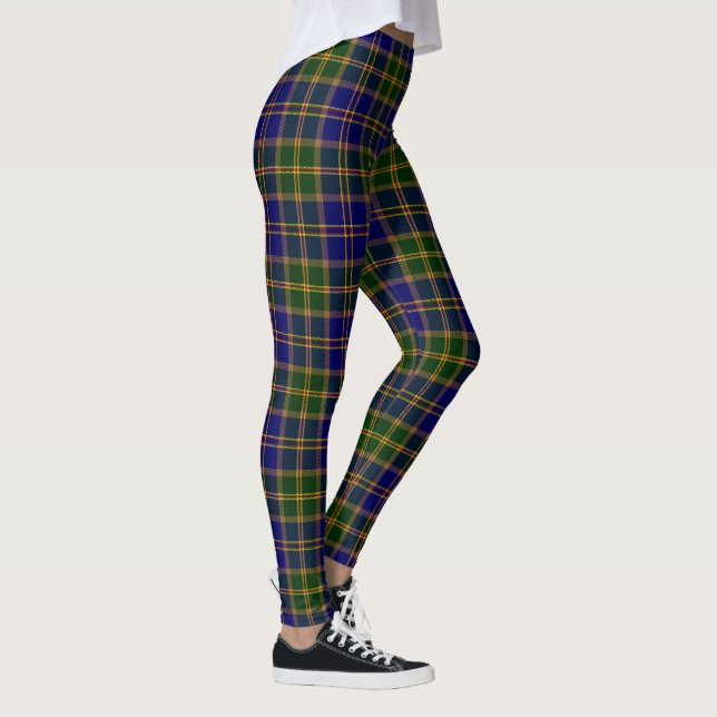 Hawaii State Tartan Leggings (Right)