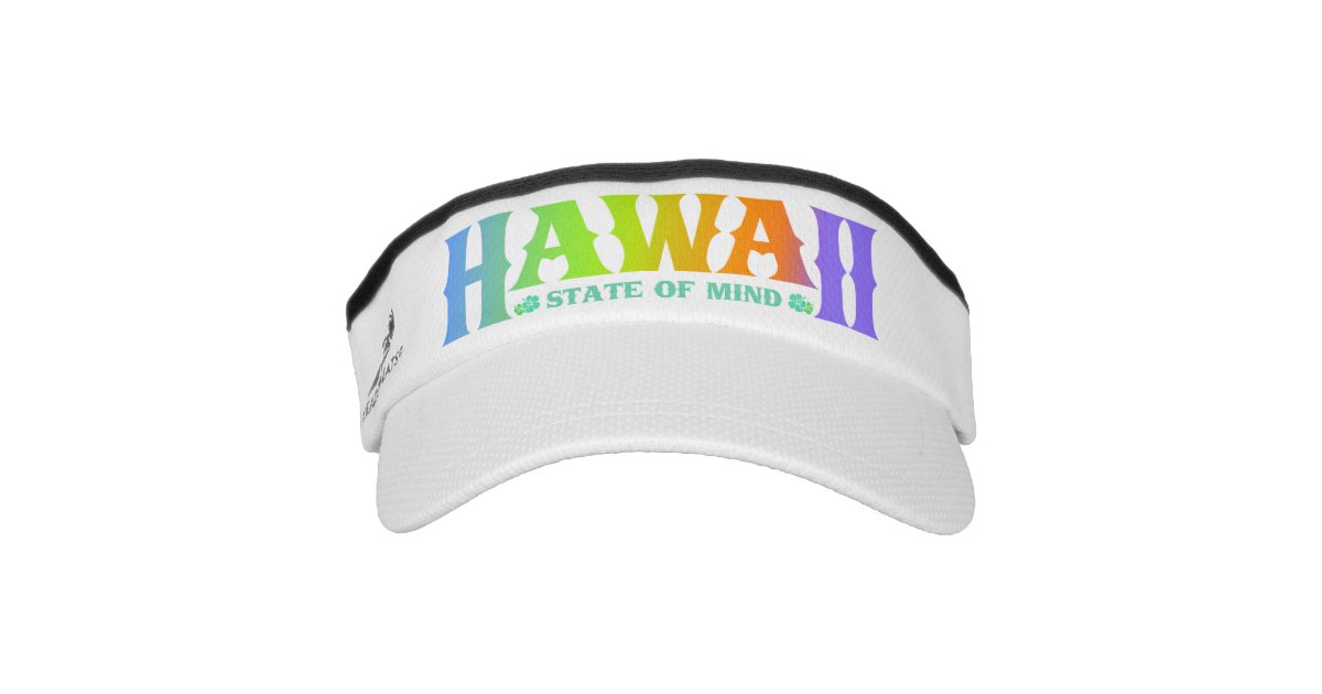 Hawaii Sun Visor Hat Zazzle