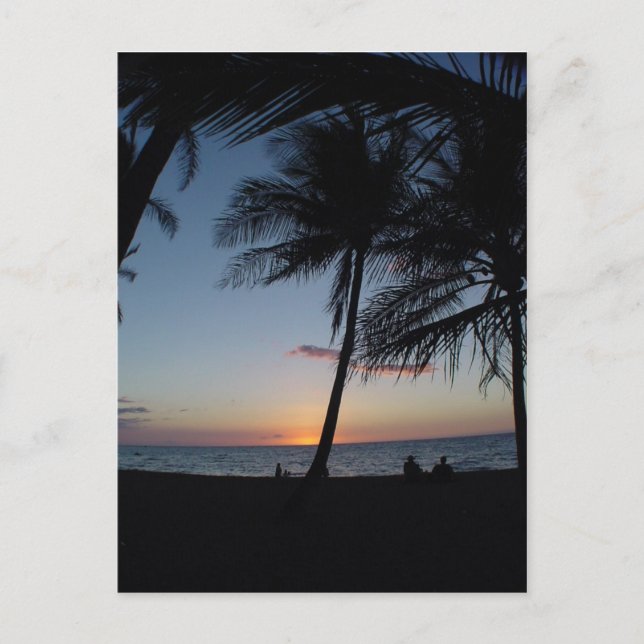 Hawaii Sunset Postcard (Front)