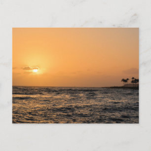 Hawaii Sunset Postcard