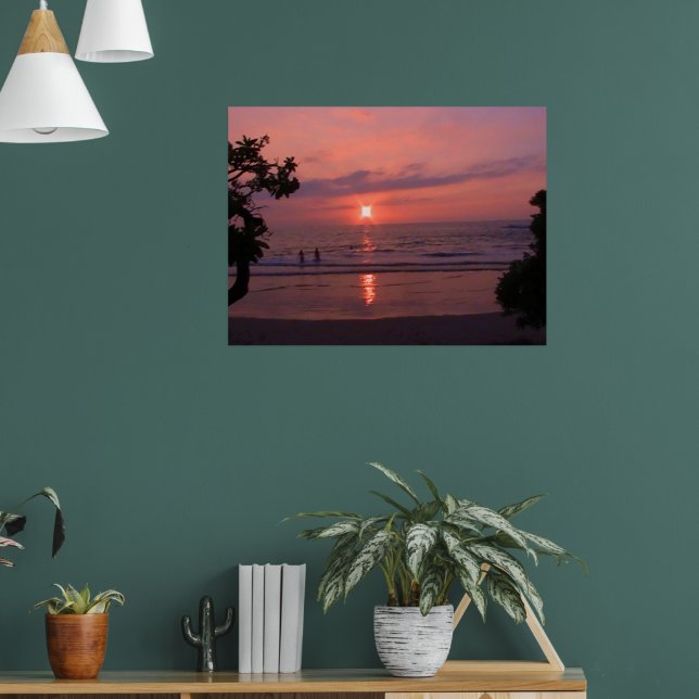 Hawaii Sunset Poster (Living Room 1)