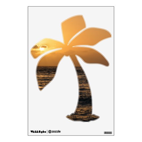 Hawaii Sunset Wall Sticker