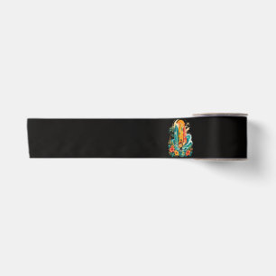 Hawaii Surfboard Wave Beach Surfer Vintage Satin Ribbon