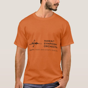 Hawaii Symphony Orchestra Black Logo T-Shirt