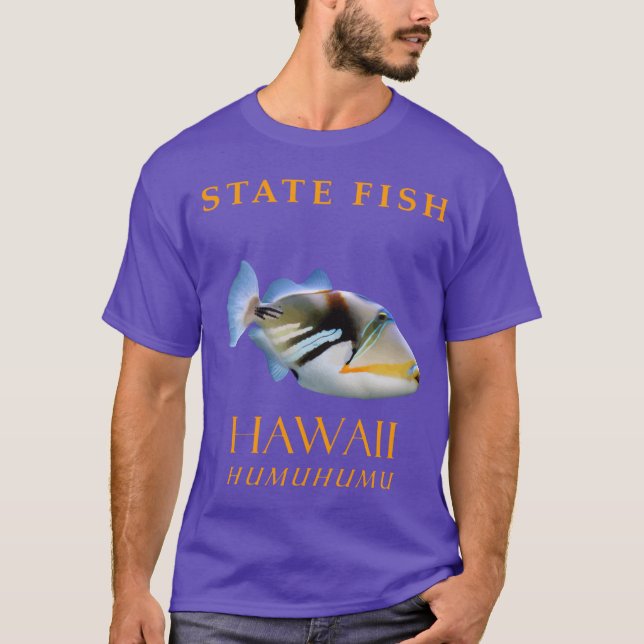 Hawaii Territory Fish The Humuhumu T-Shirt (Front)