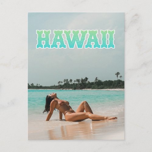 Hawaii  Travel Postcard