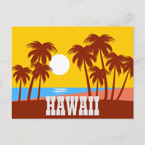 Hawaii Travel Postcard