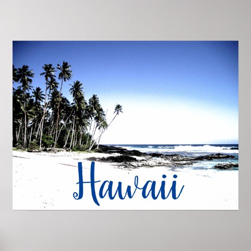 Hawaii Travel Poster