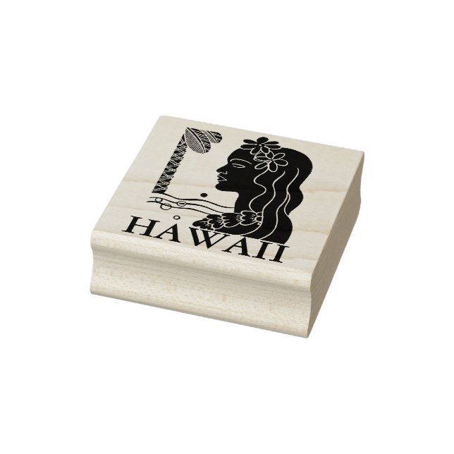 HAWAII  TRAVEL Rubber Stamp (Stamp)