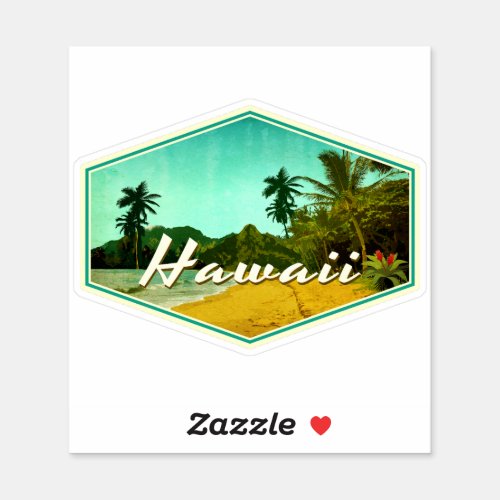 Hawaii Travel sticker