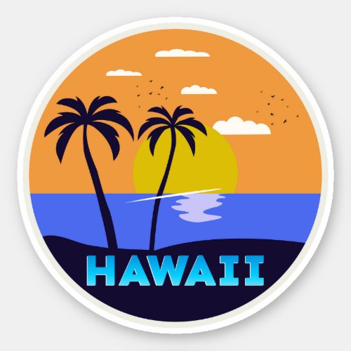 Hawaii Travel  Sticker