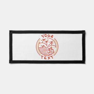 HAWAII TRIATHLON STROKE CUSTOMIZED TEXT PENNANT FL