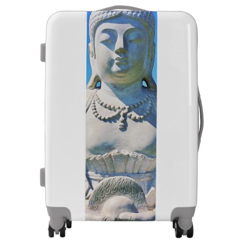 Hawaii Tropical Buddha Photo Bold Peaceful Antique Luggage