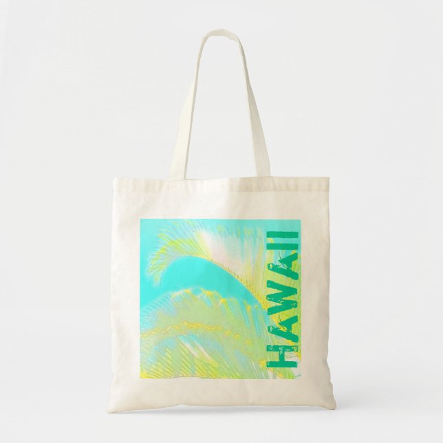 Hawaii tropical palm tree bag (Front)