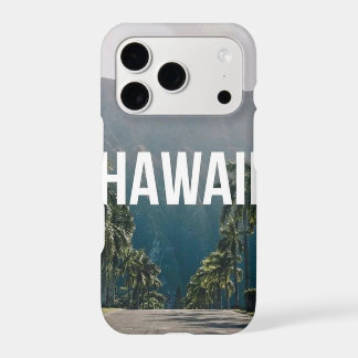 Hawaii Tropical Palm Trees Aesthetic iPhone 17 Pro Case