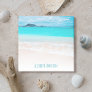 Hawaii turquoise ocean tropical beach photo custom post-it notes