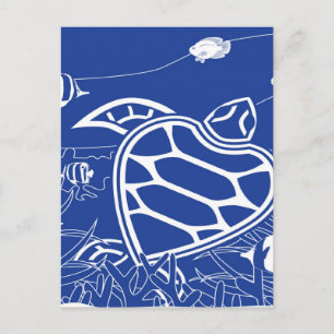 Hawaii Turtle - Honu Postcard