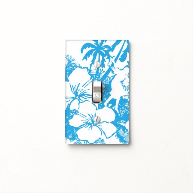 Hawaii Turtle Light Switch Cover (In Situ)
