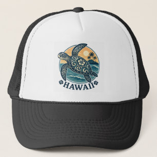 Hawaii Turtle Trucker Hat