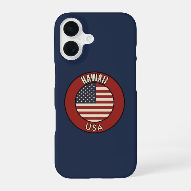 Hawaii United States of America iPhone Case (Back)