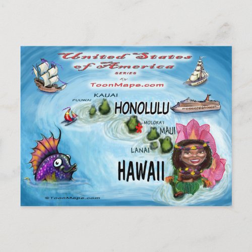 Hawaii USA Card