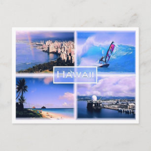 Hawaii - Usa - Mosaic - Postcard