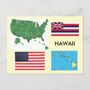 Hawaii  Usa Postcard by archemedes at Zazzle