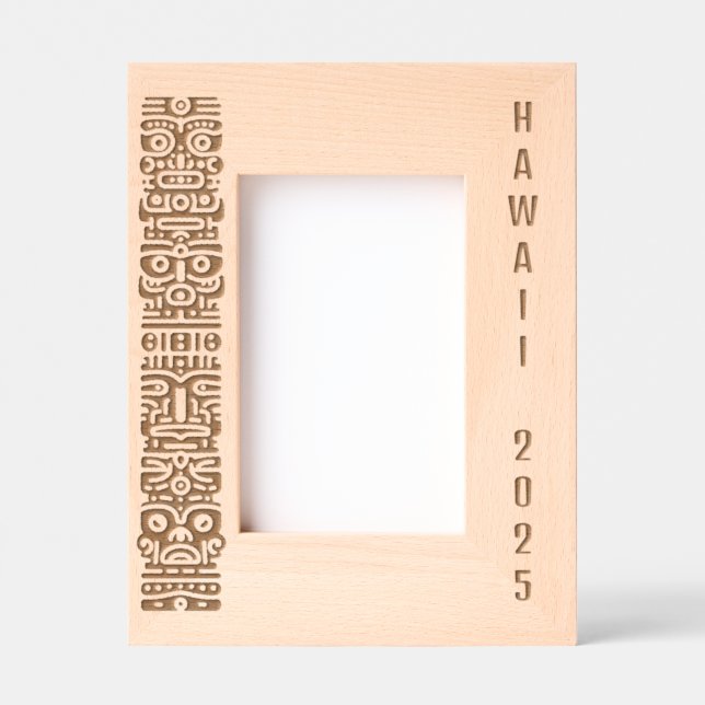 Hawaii Vacation  Engraved Frames (Front)