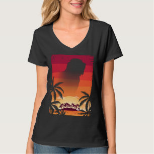 Hawaii Vacation  Old English Sheepdog T-Shirt
