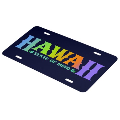 Hawaii vehicle plate