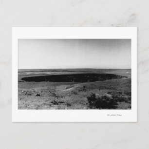 Hawaii - View of Halemauman Pit in HA Postcard