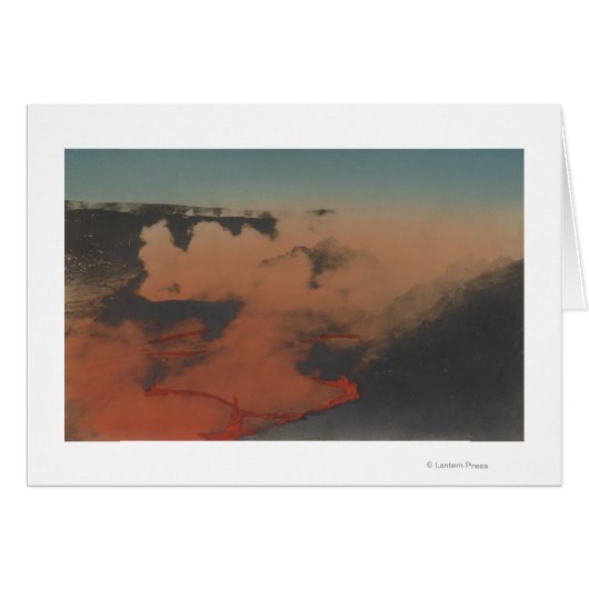 Hawaii - View of Kilauea Volcano in HA (Front Horizontal)