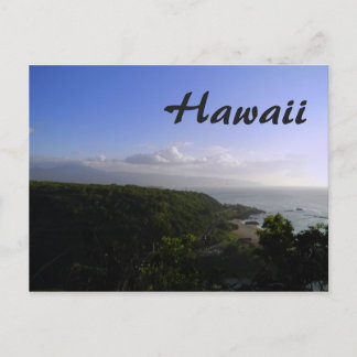 Hawaii View Postcard