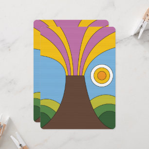 Hawaii Vintage 1960s style travel poster