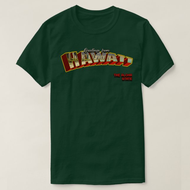 Hawaii Vintage TShirt 1 (Design Front)