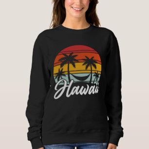Hawaii Vintage Vacation Beach Ocean Summer Hawaii Sweatshirt