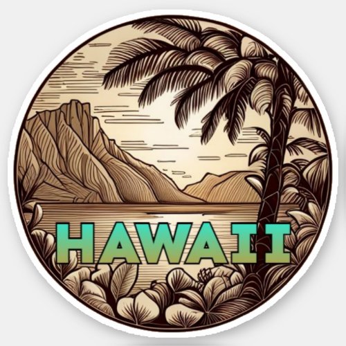 Hawaii Vinyl Sticker