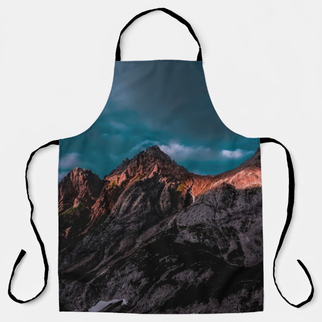 HAWAII VOLCANO DIGITAL WALLPAPER APRON (Front)