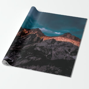 HAWAII VOLCANO DIGITAL WALLPAPER WRAPPING PAPER