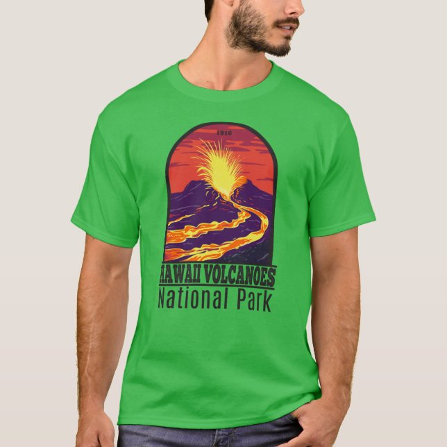 Hawaii Volcanoes National Park 6 T-Shirt (Front)