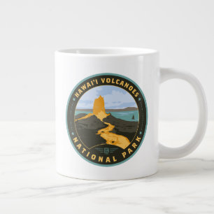 Hawaii Volcanoes National Park Giant Coffee Mug