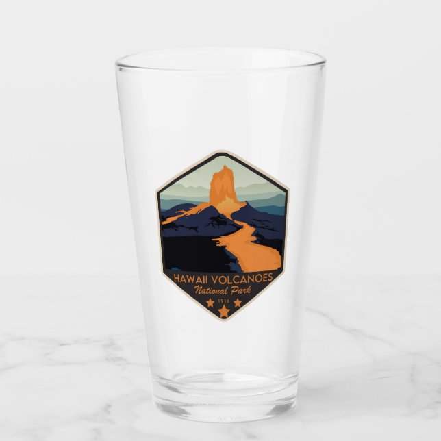 Hawaii Volcanoes National Park Glass (Front)