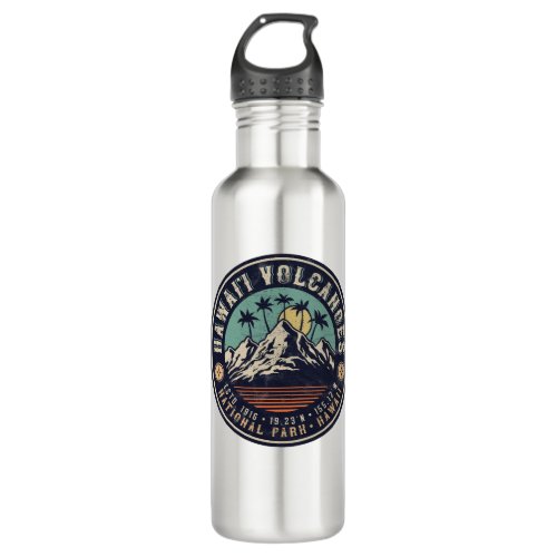 Hawaii Volcanoes National Park Islands Stainless Steel Water Bottle